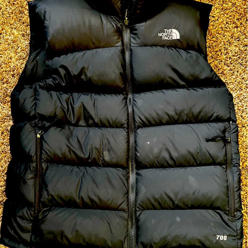 North face puffy vest